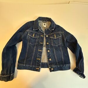 GAP Factory Dark Blue Girl’s Denim Jacket